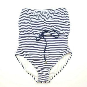 KUSHCUSH by Kerry Cushman Striped One Piece Swim